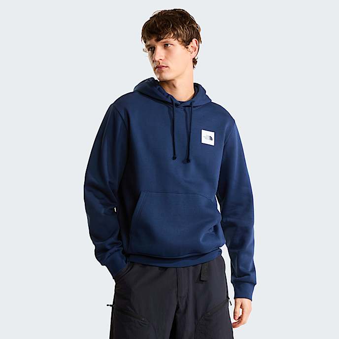 Felpa con cappuccio Box Half Dome Regular da uomo TNF Summit Navy HERO