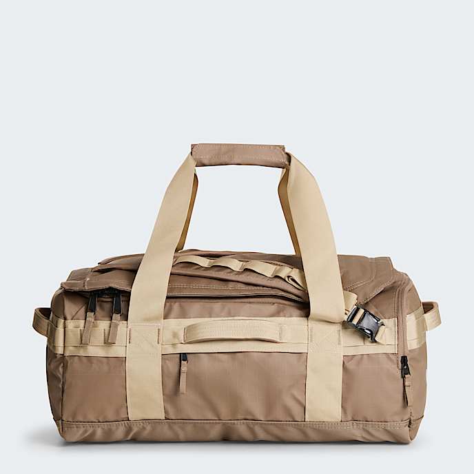 Base Camp Voyager Duffel 42L TNF GarnetTimeless Taupe HERO
