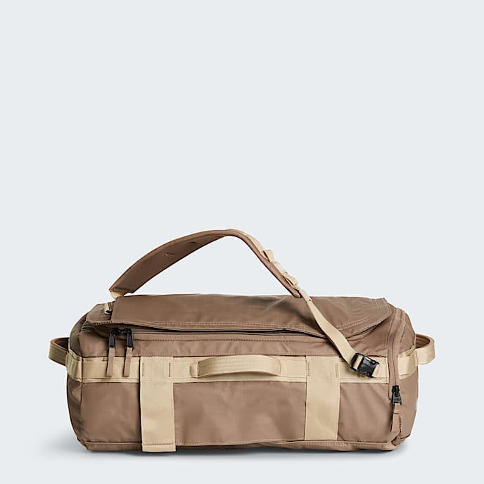 Base Camp Voyager Duffel 32L TNF GarnetTimeless Taupe HERO