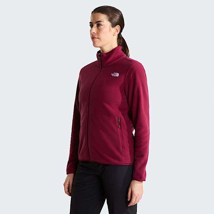 Pile Glacier da donna TNF Burgundy Crush HERO