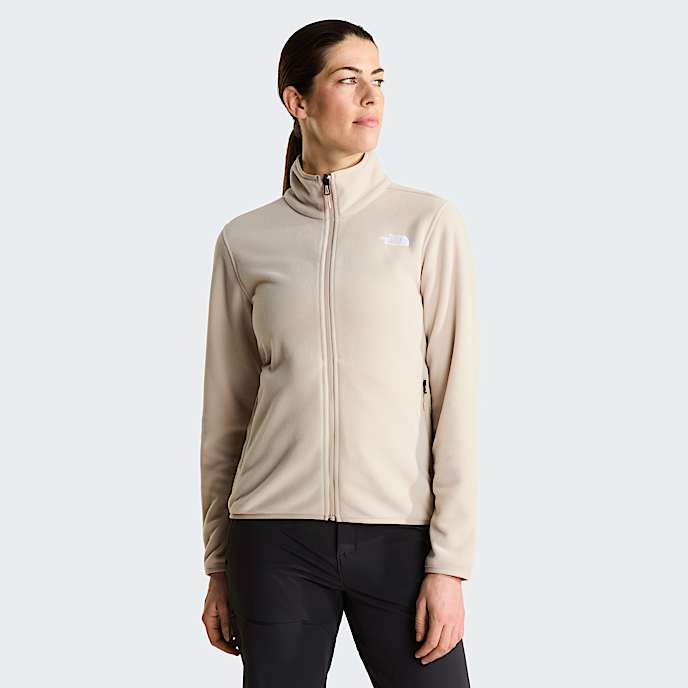 Pile Glacier da donna TNF Timeless Taupe HERO