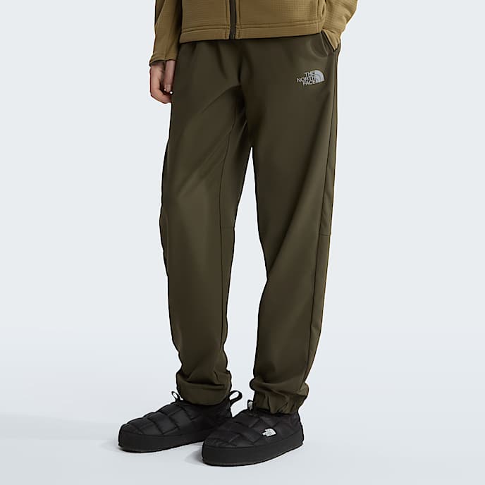 Boys On The Trail Trousers TNF New Taupe GreenSilver Reflective HERO