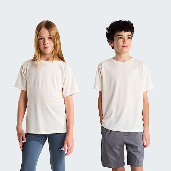 Teens 247 TShirt TNF White Dune HERO