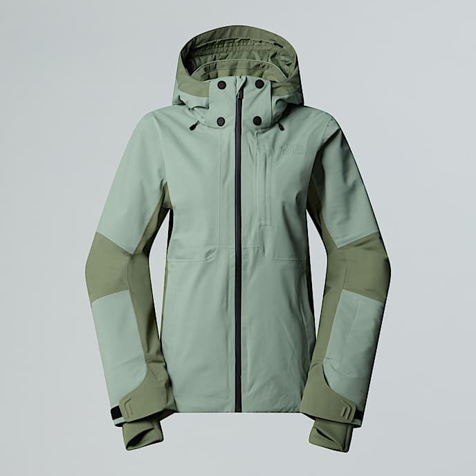 Womens Lenado Jacket TNF Slate MossBark Mist HERO