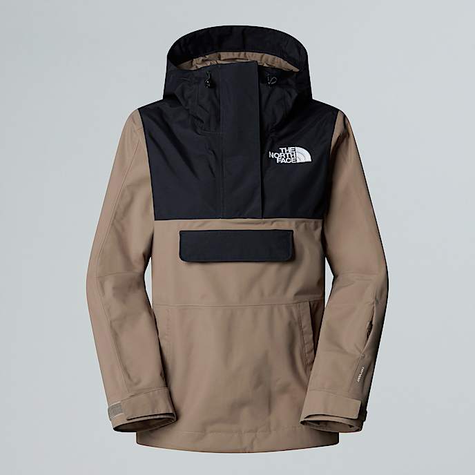 Driftview Anorak fr Damen TNF Mocha BrownTNF Black HERO
