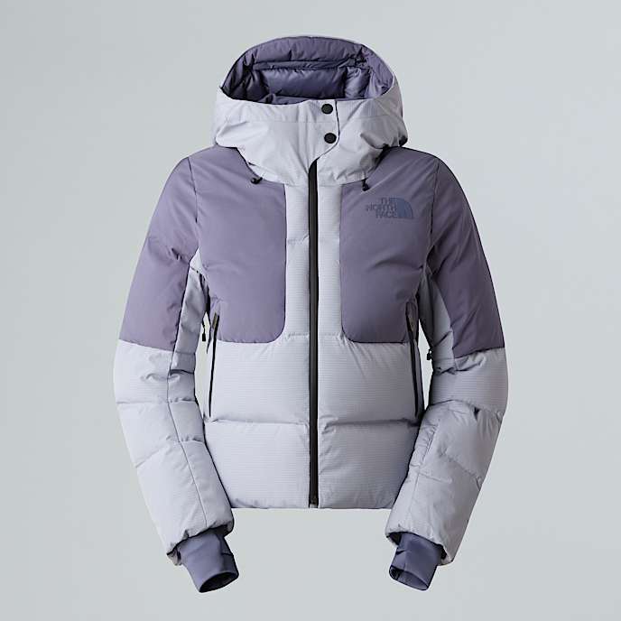 Cold Spell kurzgeschnittene Daunenjacke fr Damen TNF Blue FlaxTwilight Galaxy HERO
