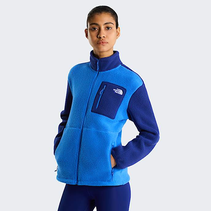 Damska kurtka polarowa z zamkiem na caej dugoci Yumiori TNF Active BlueBold Blue HERO