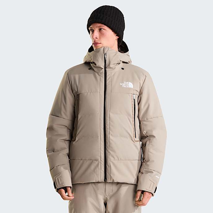 Mens Cirque Down Jacket TNF Stone Slab HERO