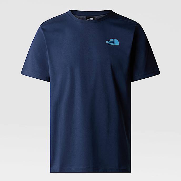 NSE BoxTshirt voor heren TNF Summit NavyTNF White HERO