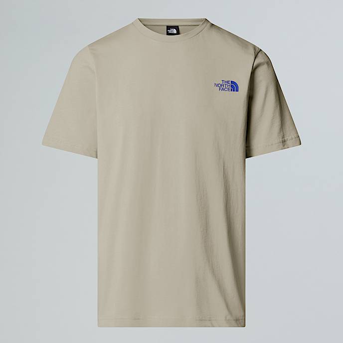 Tshirt Topographic da uomo TNF Clay Grey HERO