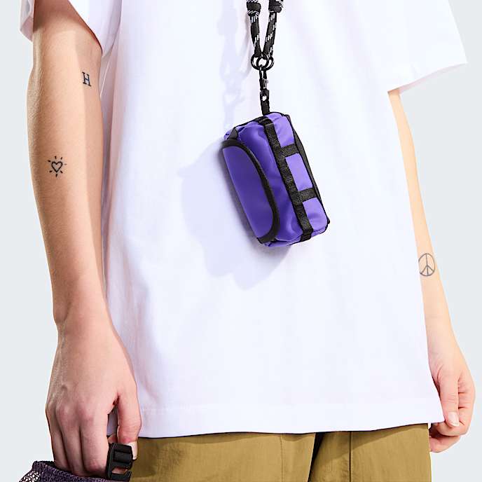 Mini sac duffel Base Camp TNF Peak Purple HERO