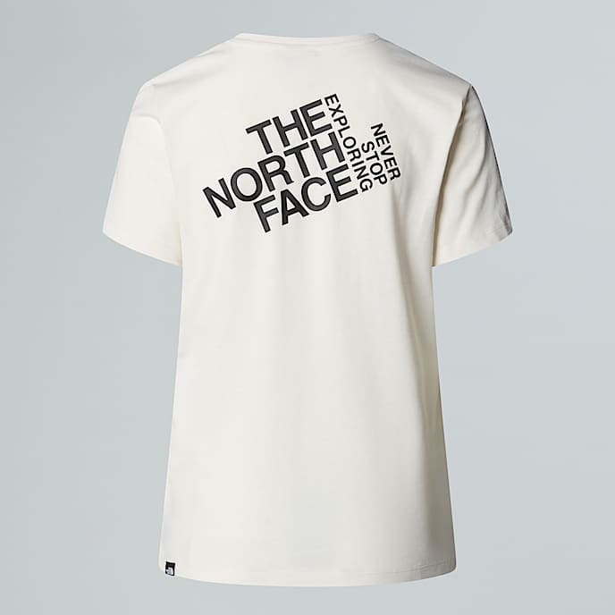 Tshirt Blanca para mulher TNF White Dune HERO