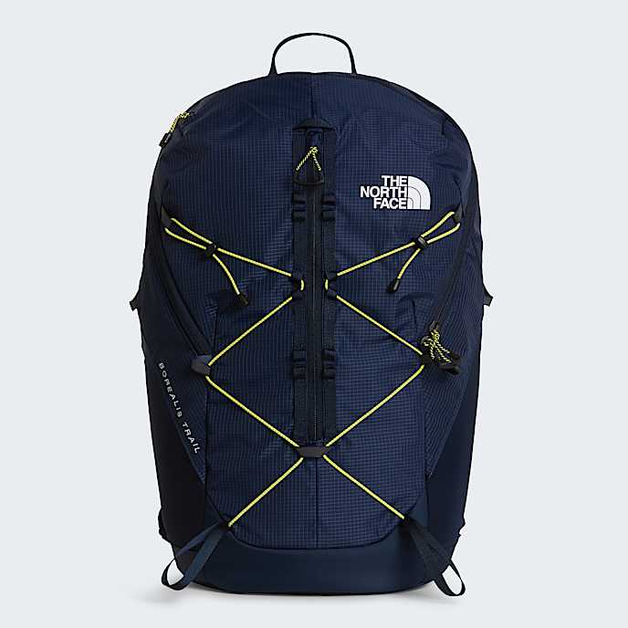 Borealis Trail Backpack TNF Midnight SkySun Yellow HERO