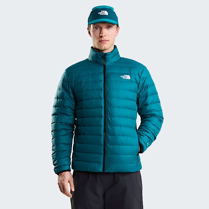 Mska kurtka puchowa Classic TNF Pacific Teal HERO