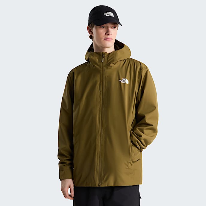 Veste Quest DryVent Triclimate 3en1 pour homme TNF Caraway SeedNew Taupe Green HERO