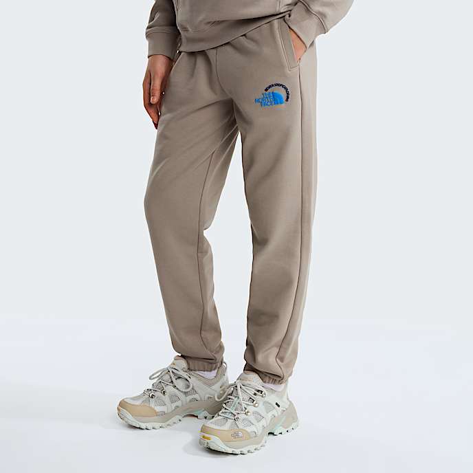 Teens Explore Fonts Relaxed Graphic Joggers TNF Stone Slab HERO