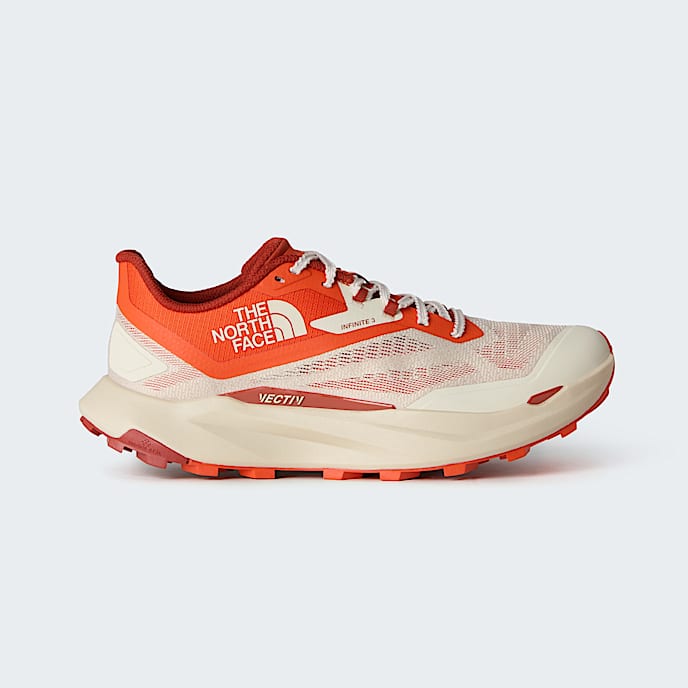 Tnis de corrida em trilho VECTIV Infinite 3 para homem TNF CalacattaLava Red HERO