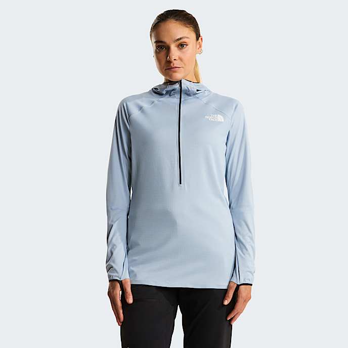 Summit Direct Sun Kapuzenpulli fr Damen TNF Frost Grey HERO