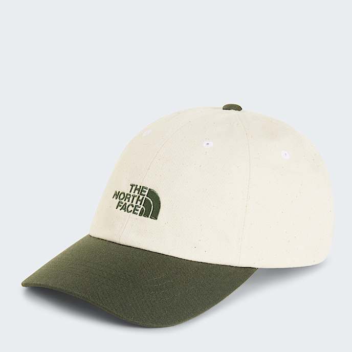 Norm Cap TNF Bottle GreenWhite Dune HERO