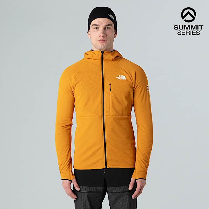 Felpa Summit Series FUTUREFLEECE da uomo TNF Citrine Yellow HERO