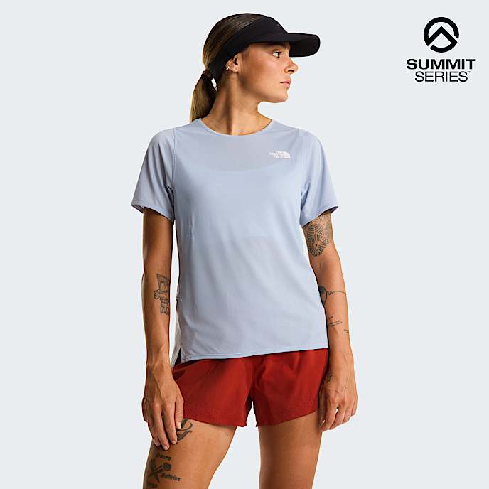 Summit High Trail TShirt fr Damen TNF Frost Grey HERO