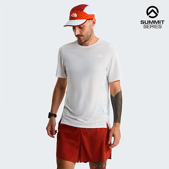 Summit High Trail Run TShirt fr Herren TNF Pearl Stone HERO