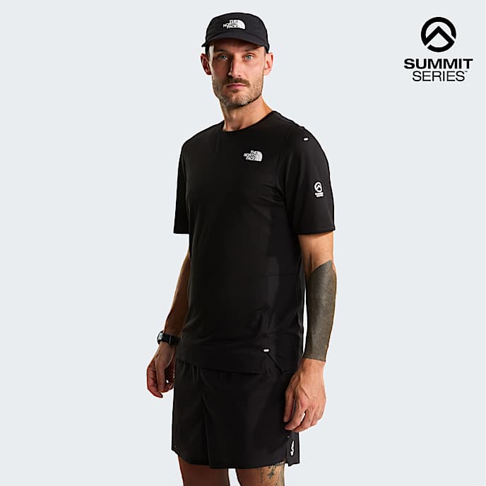 Summit High Trail Run TShirt fr Herren TNF TNF Black HERO