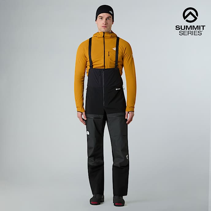 Mens Summit Mountain GORETEX Pro Bib Trousers TNF TNF Black HERO