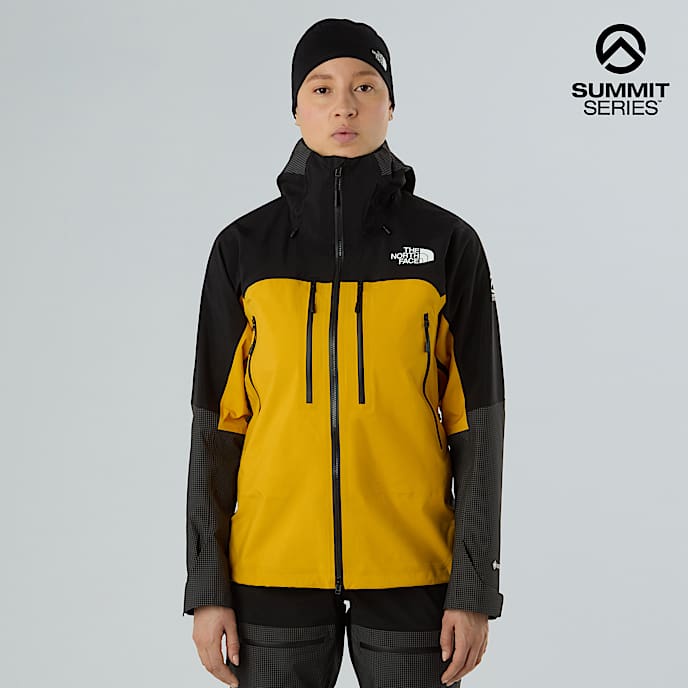 Womens Summit Mountain GORETEX Pro Jacket TNF Summit GoldTNF Black HERO