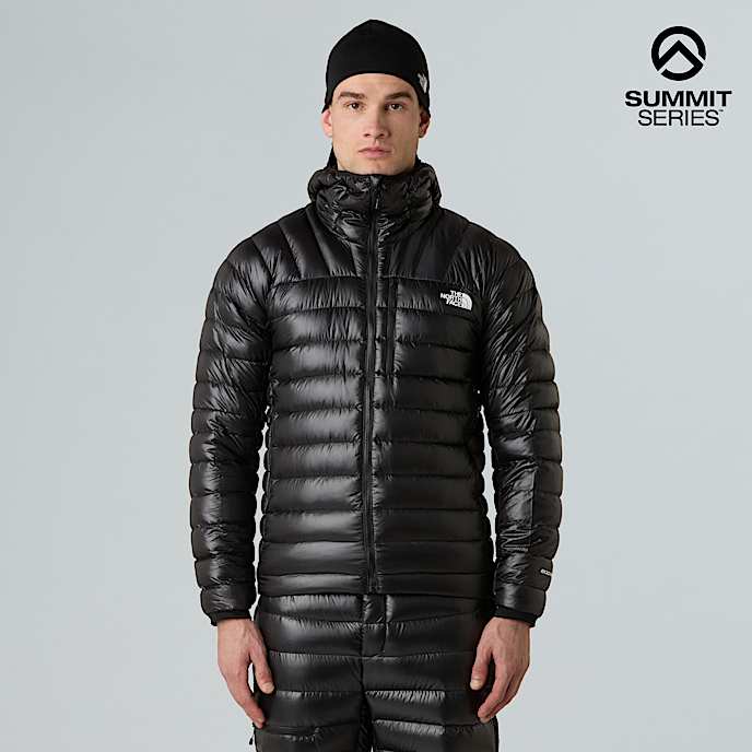 Summit Breithorn Daunenjacke mit Kapuze fr Herren TNF TNF Black HERO