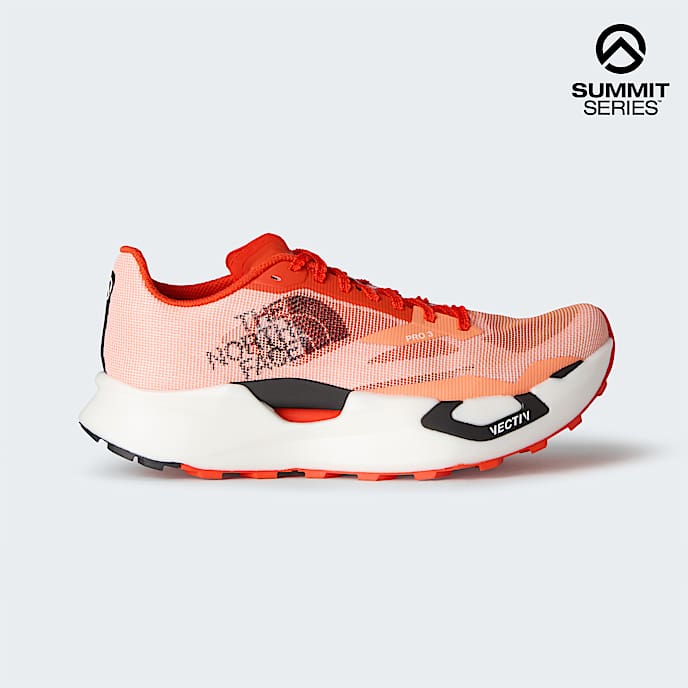 Summit VECTIV Pro 3 TrailrunningSchuhe TNF Citrus RustLava Red HERO