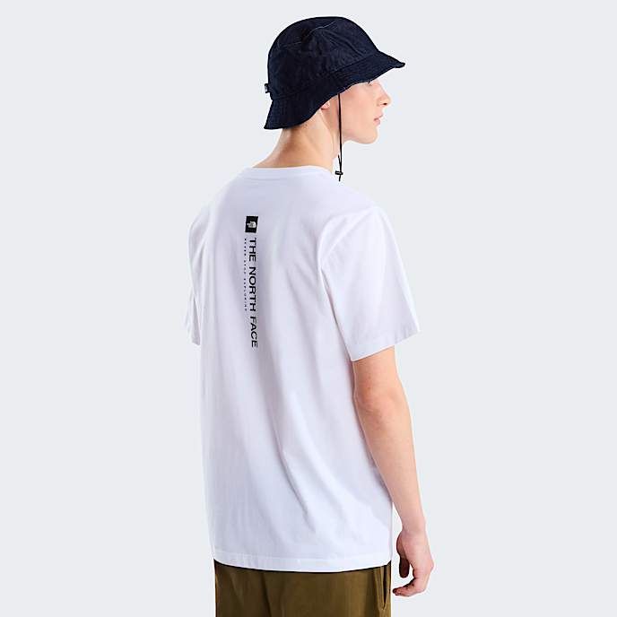 Tshirt Vertical Regular con grafica da uomo TNF TNF White HERO