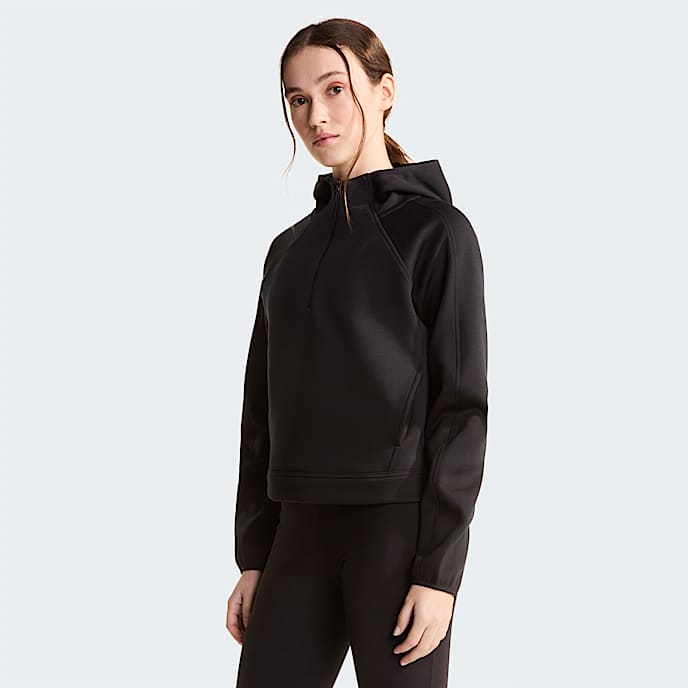 Felpa con cappuccio Jaida da donna TNF TNF Black HERO