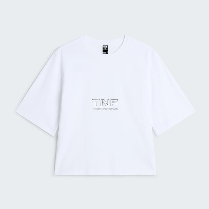 Damski Tshirt o pudekowym kroju Zumu 20 TNF TNF White HERO