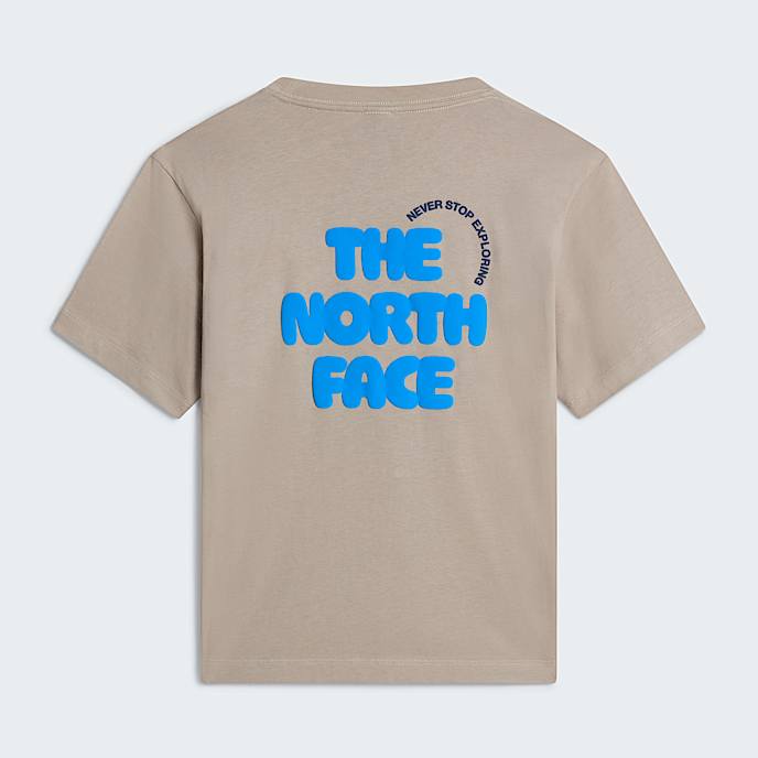 Luny modzieowy Tshirt z grafik Explore Fonts TNF Stone Slab HERO