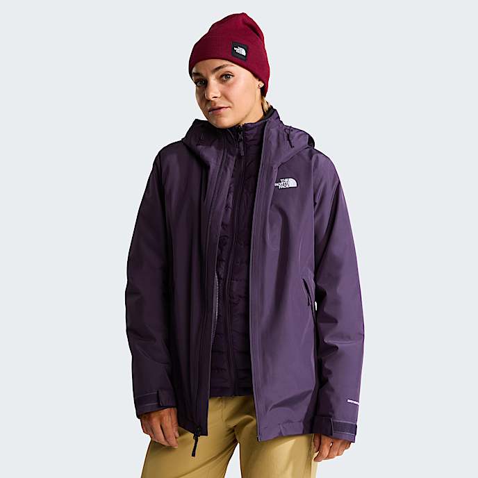Womens Carto Mono Triclimate 3in1 Hooded Jacket TNF Endless Dusk HERO