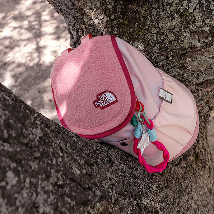 Mochila mini Explorer para nios TNF PrimrosePale BlossomFermented Clay HERO