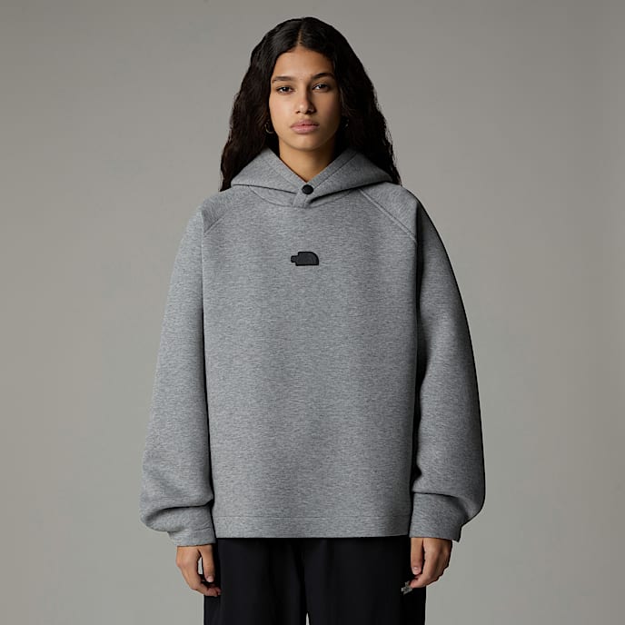 Relaxt geschnittener Kapuzenpulli für Damen - 1