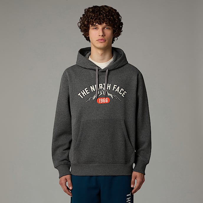 Felpa con cappuccio Varsity con grafica da uomo - 1