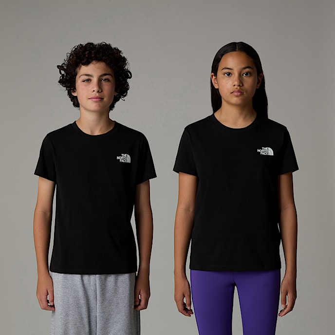 Simple Dome-T-shirt voor tieners - 1