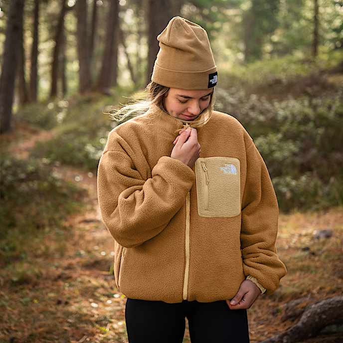 Yumiori wendbare Fleecejacke für Damen