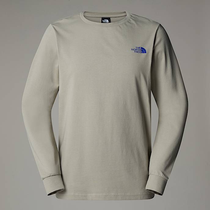 Long-Sleeve Topographic T-Shirt M - 1