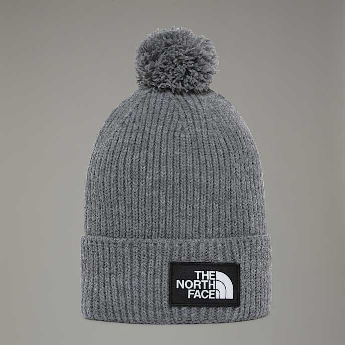 Bonnet à logo Box TNF et pompon - 1