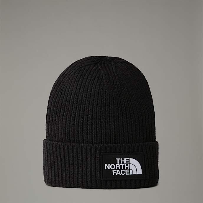 Berretto con risvolto Box Logo TNF per bambini