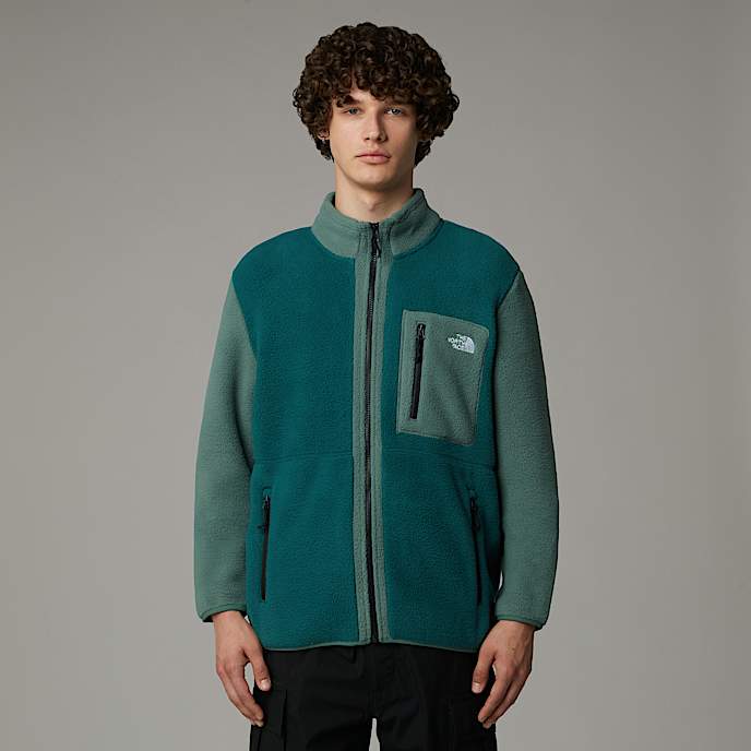 Yumiori Fleecejacke mit durchgehendem RV für Herren - 1