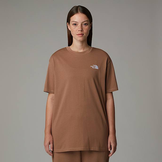 T-shirt oversize Simple Dome da donna - 1