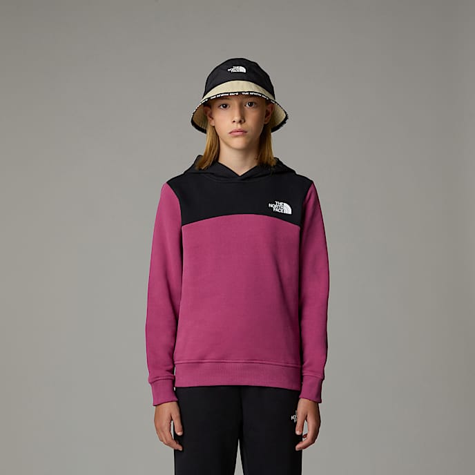 Girls' Back Logo Relaxed Hoodie - 1