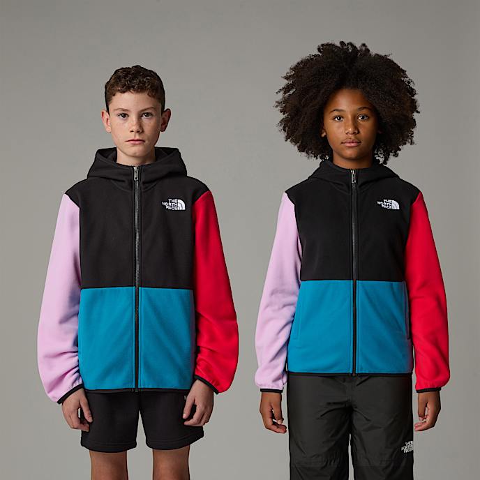 Glacier Fleece-Jacke mit Kapuze für Jugendliche - 1