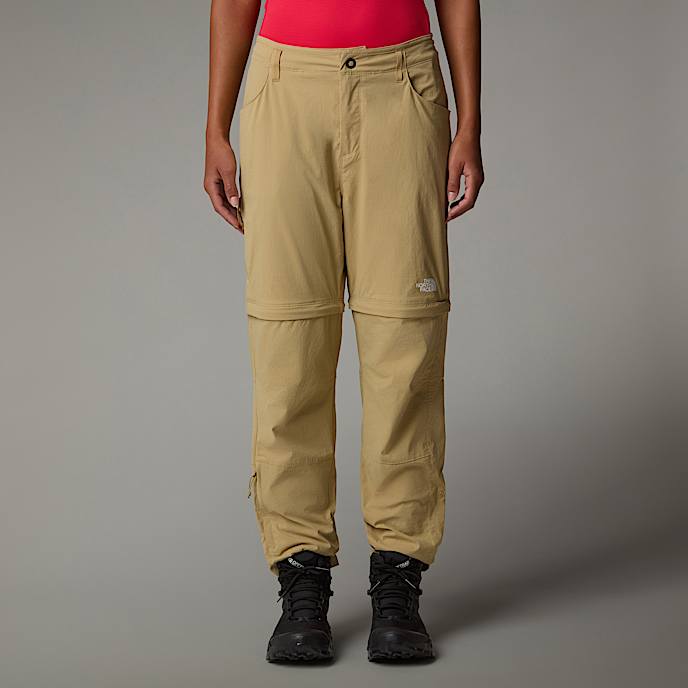 Pantaloni convertibili Exploration vestibilità dritta regular da donna