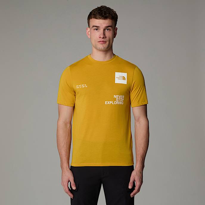 Men’s Foundation Mountain Coordinates T-Shirt - 1